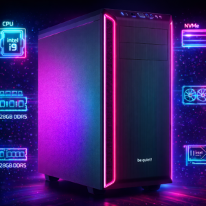 CUSTOM - High-End Performance PC – Intel i9-14900KS • 128GB DDR5 • Dual NVMe • Liquid Cooling